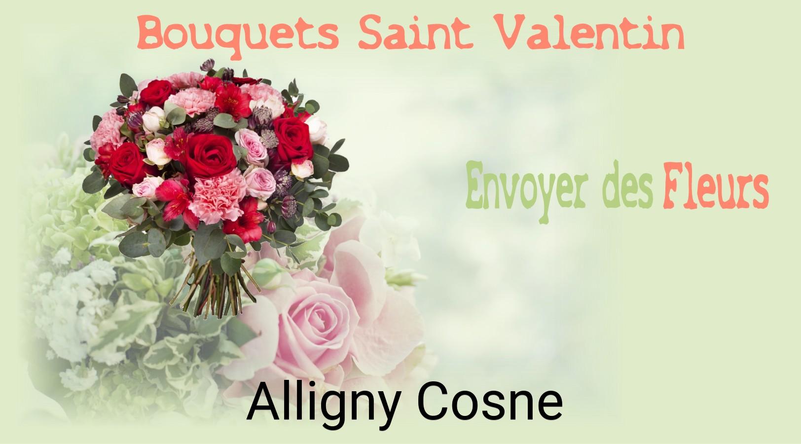 Roses de Saint-Valentin livrées à Alligny-Cosne